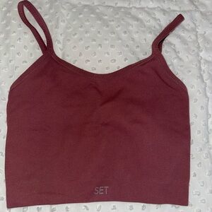 SET Active Plum Tank Top